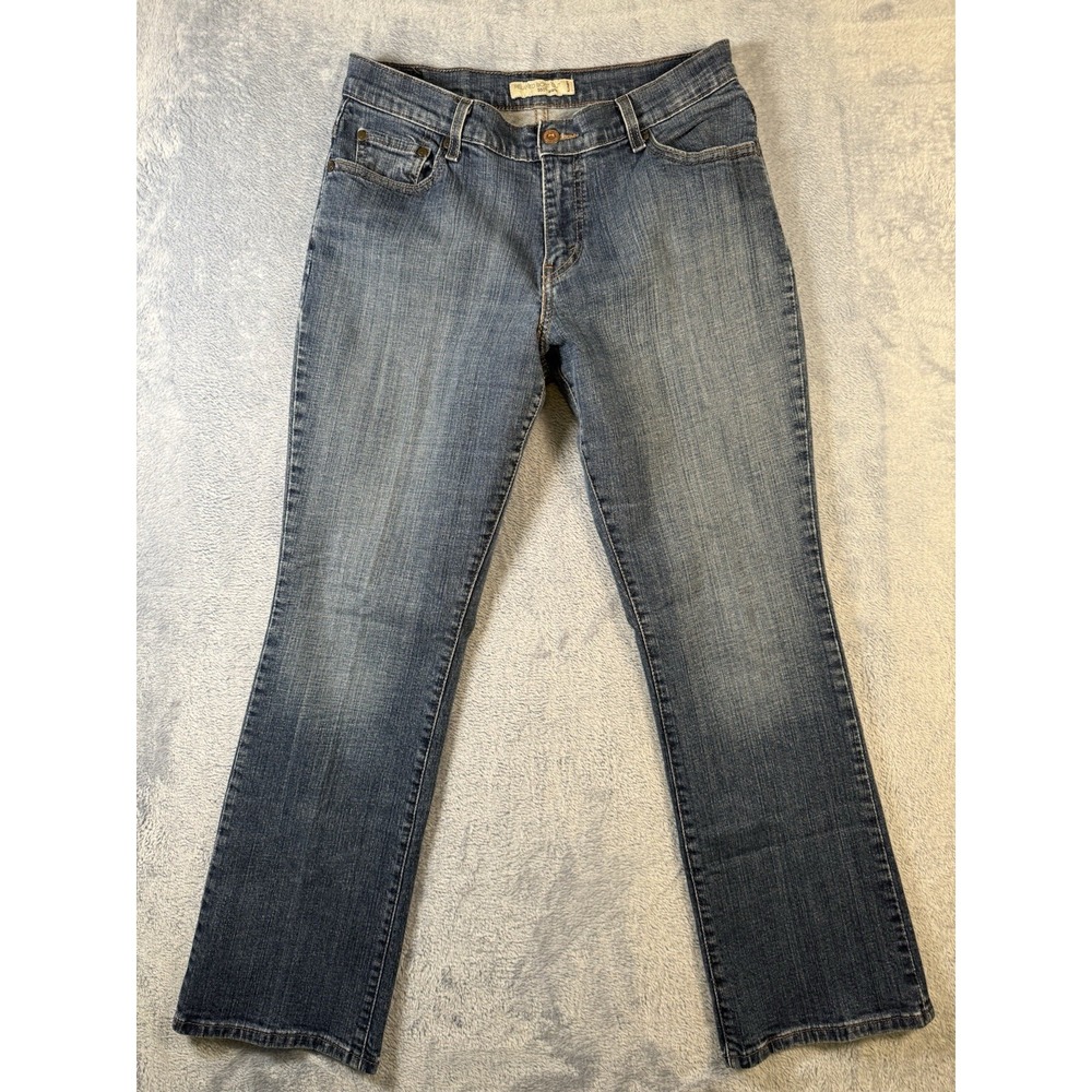 Levi's 550 Relaxed Bootcut Jeans Women's 10S Short Blue Denim 31x29 #3274-7